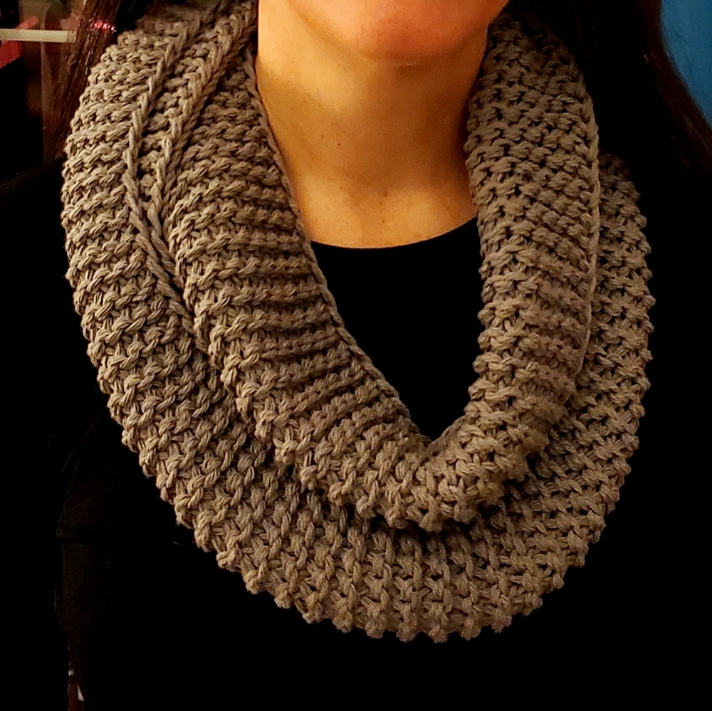 100% cotton infinity scarf